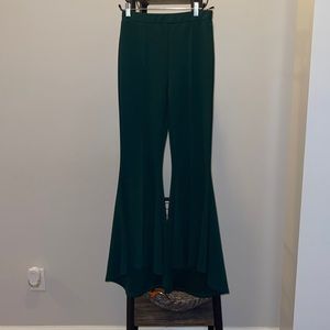 Wide leg, flared bell bottom pants